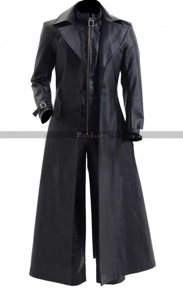 Albert Wesker Resident Evil 5 Black Trench Coat Costume