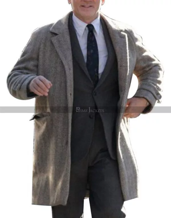 Knives Out Daniel Craig Trench Coat
