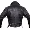 Diesel Vintage Men's Black Biker Patches Jacket