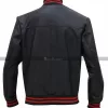 Eminem Not Afraid Song Bomber Leather  Jacket 