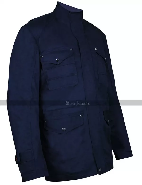 Supernatural Dean Winchester Navy Blue Cotton Jacket