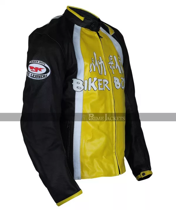Biker Boyz Derek Luke (Kid) Yellow Motorcycle Jacket