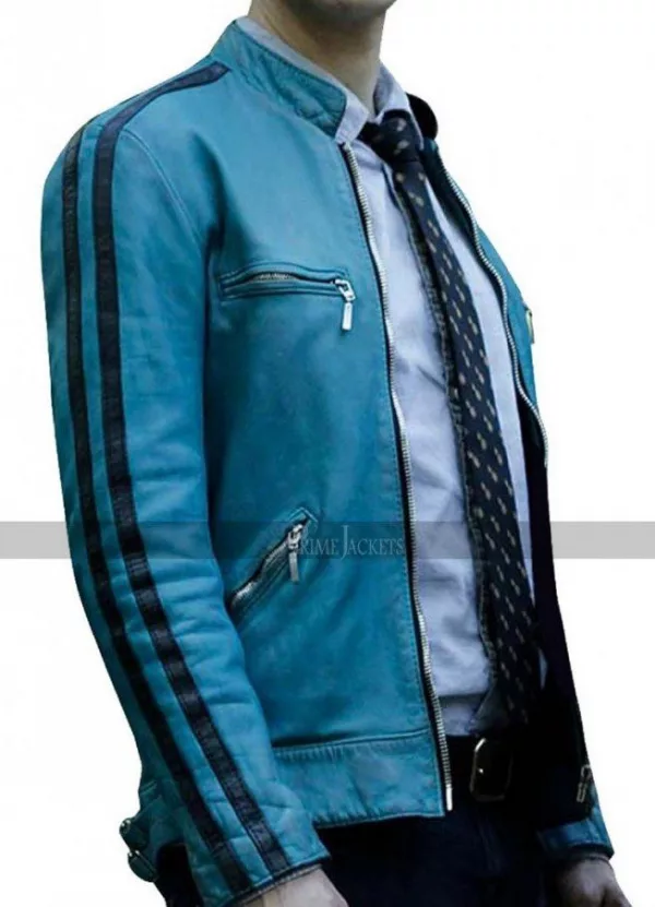Samuel Barnett (Dirk Gently) Dirk Gently's Holistic Detective Agency Leather Jacket