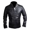 Superman Man Of Steel and Smallville Leather Shield Jacket