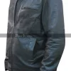 Dean Ambrose Wrestler Grey Leather Jacket