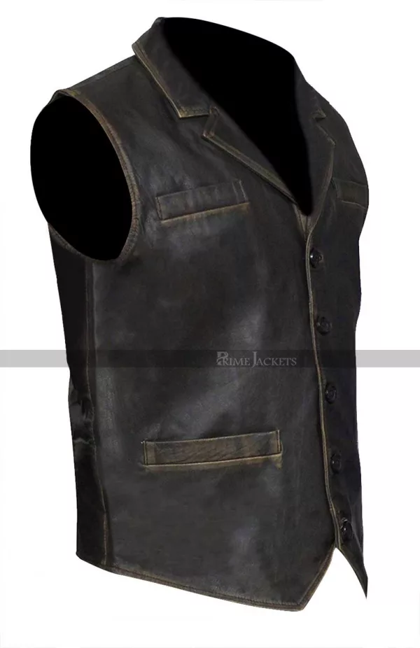 Cullen Bohannon Hell on Wheels Leather Vest