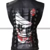 Property Of Joker Batman Unisex Black Leather Vest