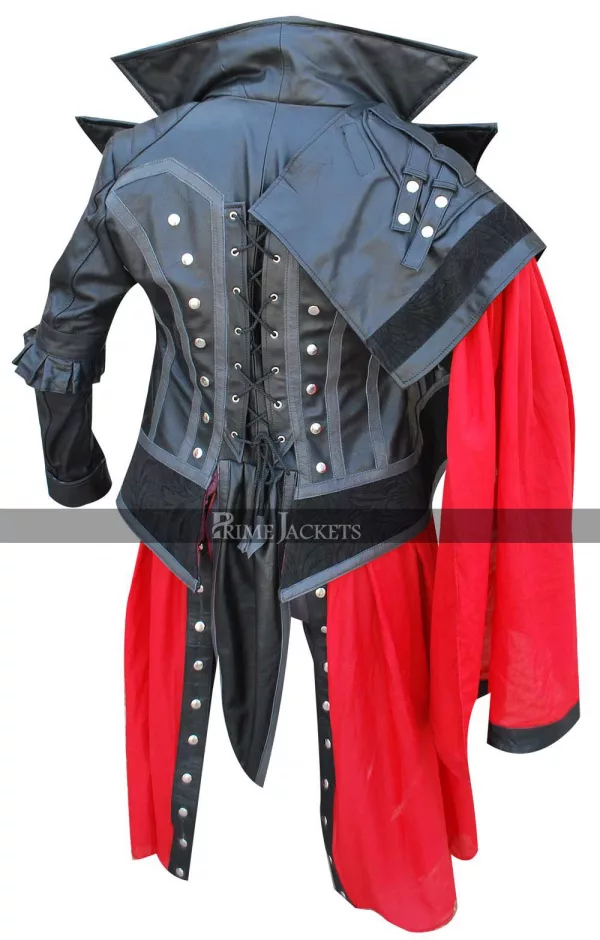 Assassin's Creed Syndicate Evie Frye Leather Jacket Costume
